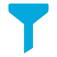 Funnel Glyph Two Color Icon