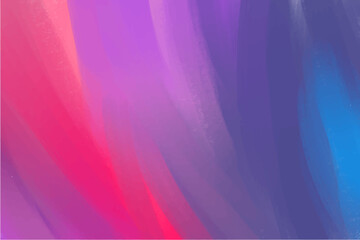 Fototapeta premium Watercolor background, in smooth tones of blue and purple, strokes of paint