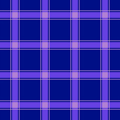 Seamless checkered plaid blue colors pattern