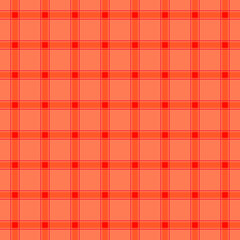 Seamless checkered plaid coral colors pattern