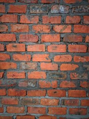 Fototapeta premium red brick wall