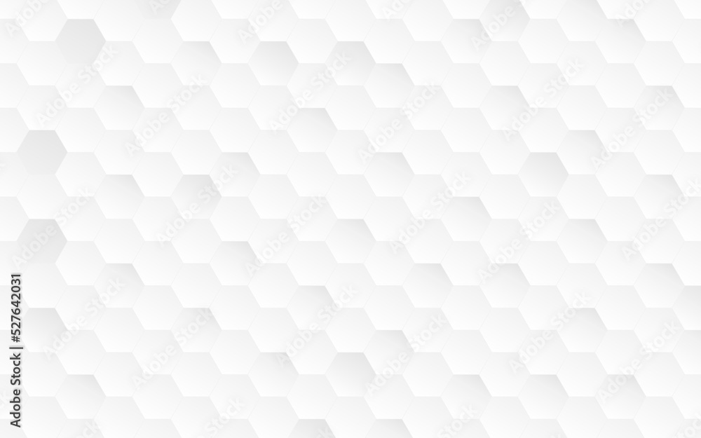 Aufkleber light shade gray technology white abstract wide design of rectangle hexagon pattern artwork creative