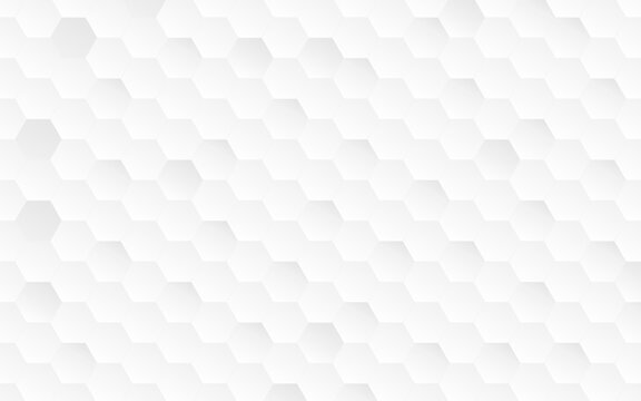 light shade gray technology white abstract wide design of rectangle hexagon pattern artwork creative background