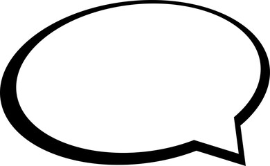 Speak bubble or chatting box icon