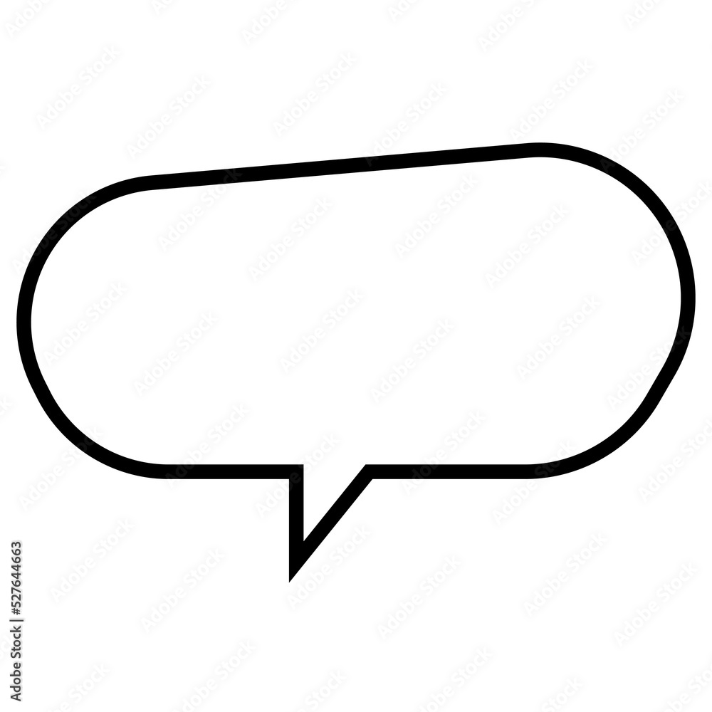 Poster bubble text for comic. blank or empty balloon text for text communication template