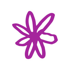 flower hand drawn illustration design