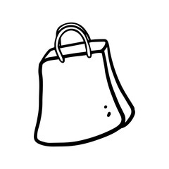 women's bag hand drawn illustration design