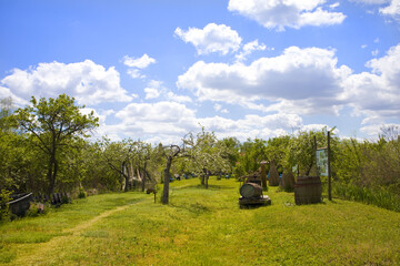 Island of old believers in Vilkovo, Ukraine	
