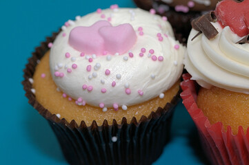 cupcakes with icing
