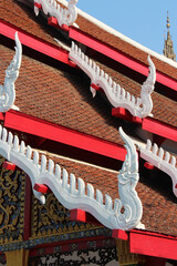 buddhist temple (wat phra kaew don tao) in lampang (thailand)