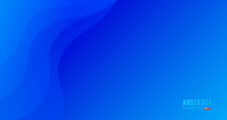 Abstract blue gradient wave background Dimension with overlay for banner, wallpaper, sales banner and poster