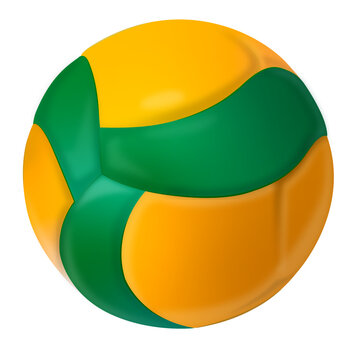 Mikasa v200w-CEV (Green)
Volleyball Ball (Vector Illustration/AI)