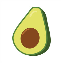 avocado icon vector design template