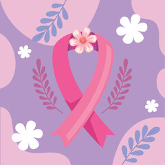 breast cancer pink ribbon