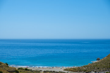 Cala de Enmedio, in the natural park of Cabo de Gata, Níjar, Andalusia. Spain