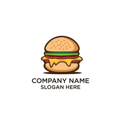Creative hamburger logo