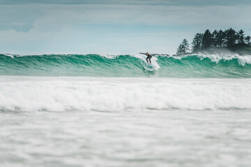 Guy surfing 