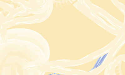 Background of gentle beige yellow color abstract design