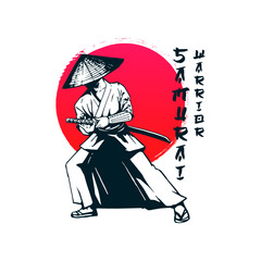 samurai character artwork