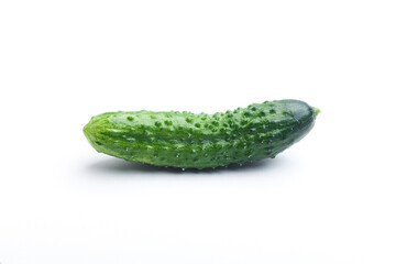 cucumber on white background