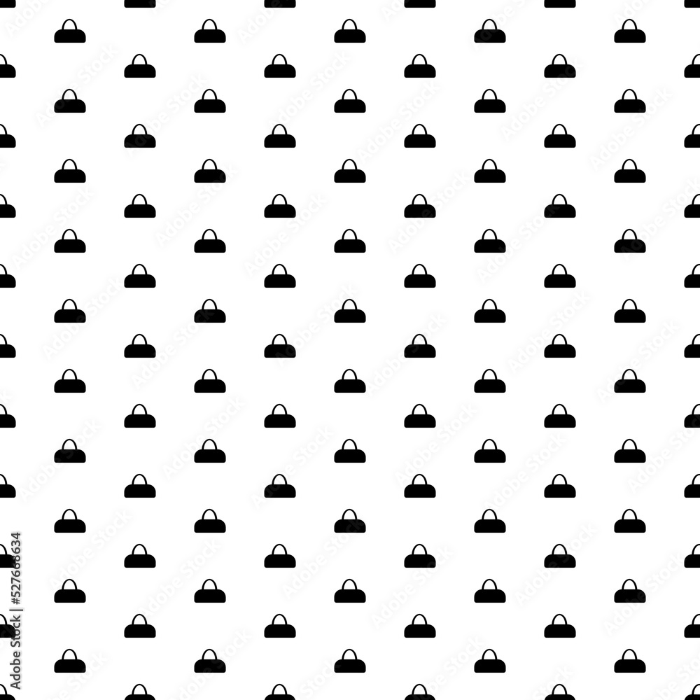 Poster square seamless background pattern from geometric shapes. the pattern is evenly filled with big blac