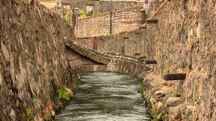 Canale secondario a Serravalle Vittorio Veneto