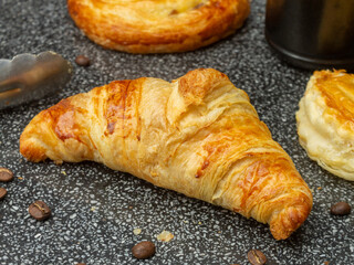 croissant with jam