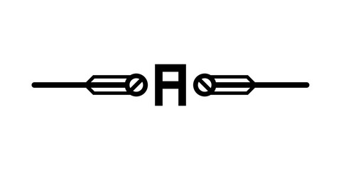 alphabet border line
