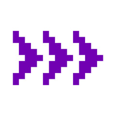 pixel arrow sticker

