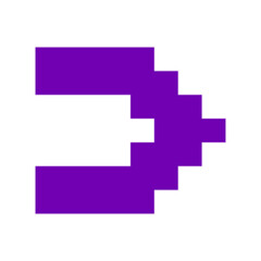 pixel arrow sticker
