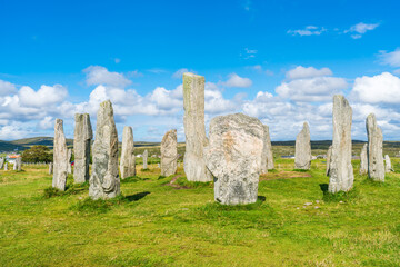 Callanish standing stones, Isle of Lewis, Outer Hebrides, Scotland, UK