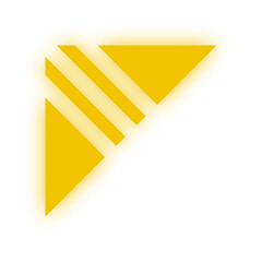 neon line art corner edge
