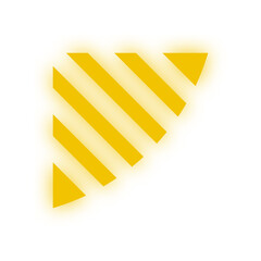 neon line art corner edge
