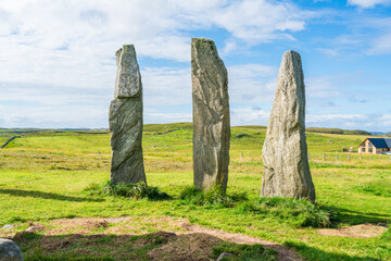 Callanish standing stones, Isle of Lewis, Outer Hebrides, Scotland, UK