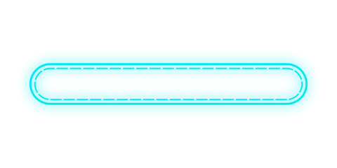 neon rectangle frame
