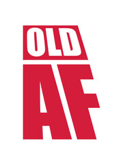 old AF Text Logo 