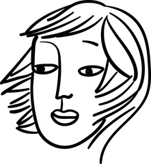 Avatar Doodle human face