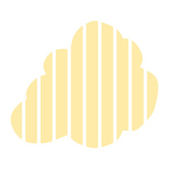 pastel organic shape
