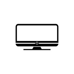 Computer Screen icon. Simple Computer Screen logo isolated on white background