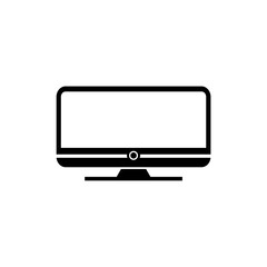 Computer Screen icon. Simple Computer Screen logo isolated on white background