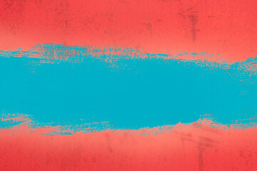 Dirty toned iron battered background with a strip