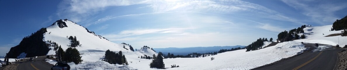 landscape with clouds