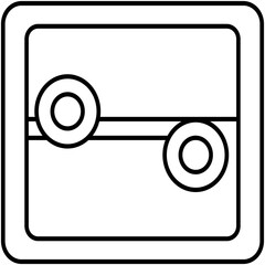 Measurement Isolated Vector icon which can easily modify or edit

