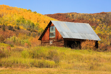 Barn in Autumn 