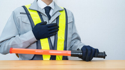 建設業・警備員・ガードマン　イメージ