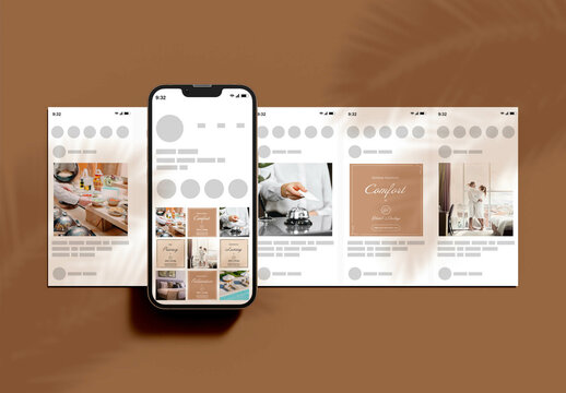 Smartphone Screen Mockup