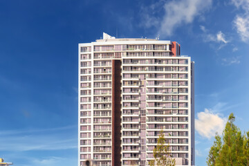Apartment building in inner Sydney suburb NSW Australia