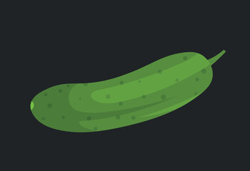 Fresh cucumber icon