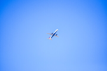 airplane in the sky