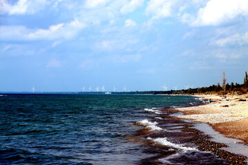 beach and sea